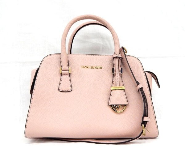 MICHAEL KORS/マイケルコース レザー ハンドバッグ ショルダーストラップ付 ピンク - 安心保証・業界最安値の販売 福助
